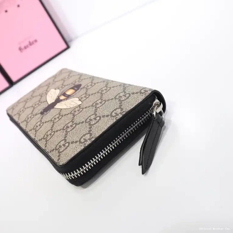 Official Brother Sam Zip wallet around 1904G0003 Brand Handbags Gucci 0722
